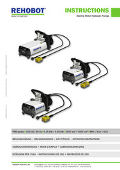 REHOBOT PME055/70-2500S1H Instrucciones De Uso