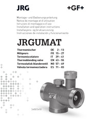 JRG JRGUMAT 3410 Instrucciones De Instalación Y Funcionamiento