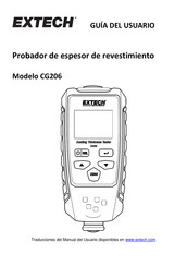 Extech CG206 Guia Del Usuario