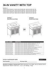 LOWES 1922VA-36-341-900-UM Instrucciones De Montaje