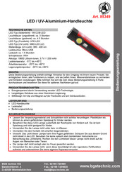 BGS technic 85349 Manual De Instrucciones