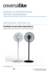 universalblue UVP1001-20 Manual De Instrucciones