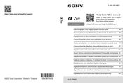 Sony ILCE-7RM5 Guia De Inicio Rapido