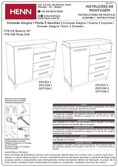 HENN I719-168 Instrucciones De Montaje