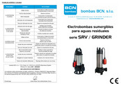 Bcn Bombas SRV Serie Manual De Instrucciones