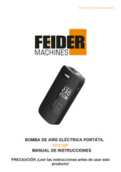 FEIDER Machines FPA7BP Manual De Instrucciones