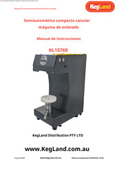 KegLand KL15769 Manual De Instrucciones