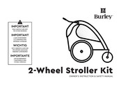 Burley 2-WHEEL STROLLER KIT Instrucciones De Propierario