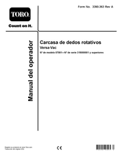 Toro 07081 Manual Del Operador