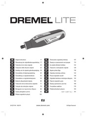 Dremel LITE 7760 Traducción De Las Instrucciones Originales