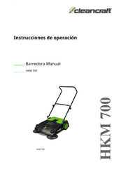 CleanCraft HKM 700 Instrucciones De Operación