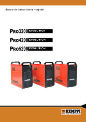 Kemppi PRO 5200 EVOLUTION Manual De Instrucciones