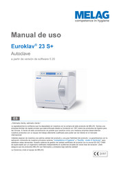 MELAG Euroklav 23 S+ Manual De Uso