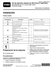 Toro 146-0602 Instrucciones De Instalación