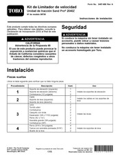 Toro 08720 Instrucciones De Instalación