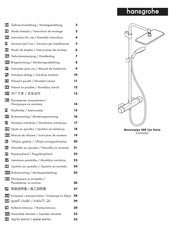 Hansgrohe Showerpipe 280 1jet Varia 27696000 Modo De Empleo/Instrucciones De Montaje