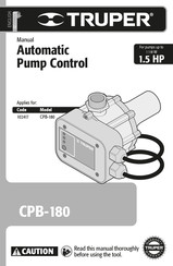 Truper CPB-180 Instructivo