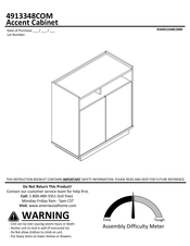 Ameriwood HOME 4913348COM Instrucciones De Montaje