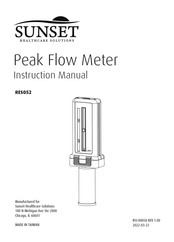 SUNSET RES052 Manual De Instrucciones