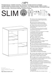 LC SLIM-14P1 Instrucciones De Montaje