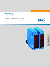 SICK WE34 Manual De Instrucciones