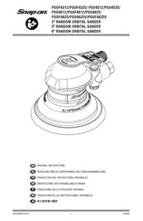 Snap-On PSO4612 Traducción De Las Instrucciones Originales