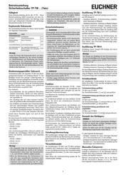 EUCHNER TP-TW-3-2131AC024M Manual De Instrucciones