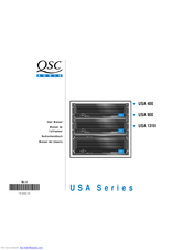 QSC Audio USA 900 Manual Del Usuario