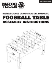 Matco Tools MTCFOOSTABLE Instrucciones De Montaje