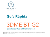 ASI Audio 3DME BT G2 Guía Rápida