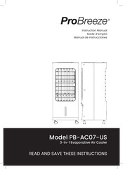 ProBreeze PB-AC07-US Manual De Instrucciones