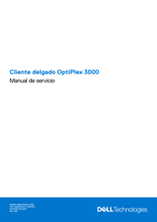 Dell OptiPlex 3000 Serie Manual De Servicio