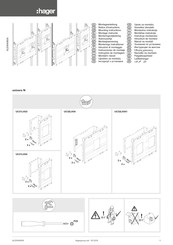 hager UC31LH33 Instrucciones De Montaje