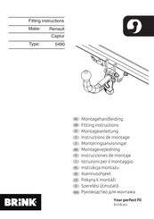 Brink 5490 Instrucciones De Montaje