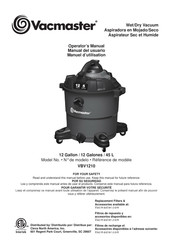 Vacmaster VBV1210 Manual Del Usuario