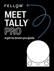 Fellow MEET TALLY PRO Manual De Instrucciones