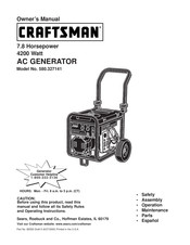 Craftsman 580.327141 Manual Del Propietário