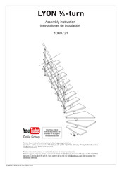 Dolle LYON 1/4-turn Instrucciones De Instalación