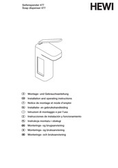 Hewi 477.06.10599 Instrucciones De Instalación Y Funcionamiento