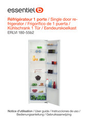 essentiel b ERLVI 180-55b2 Instrucciones De Uso