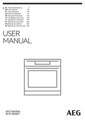 AEG BPE748380B Manual De Instrucciones