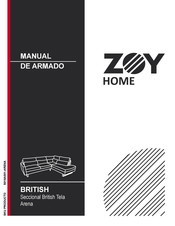 Zoy home BRITISH Manual De Armado Y Uso