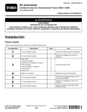 Toro 04716 Instrucciones De Instalación