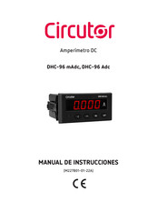 Circutor DHC-96 Adc Manual De Instrucciones