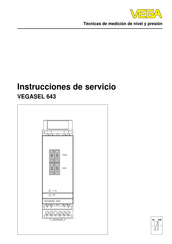 Vega VEGASEL 643 Instrucciones De Servicio