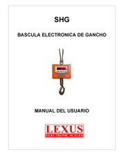 Lexus Electronic Scales SHG Manual Del Usuario