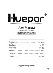 Huepar DT03CR Manual Del Usuario