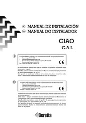 Beretta CIAO C.A.I. Manual De Instalación