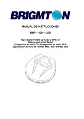 Brigmton BMP-420-USB Manual De Instrucciones