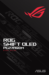 Asus ROG SWIFT OLED PG27AQDM Guia Del Usuario